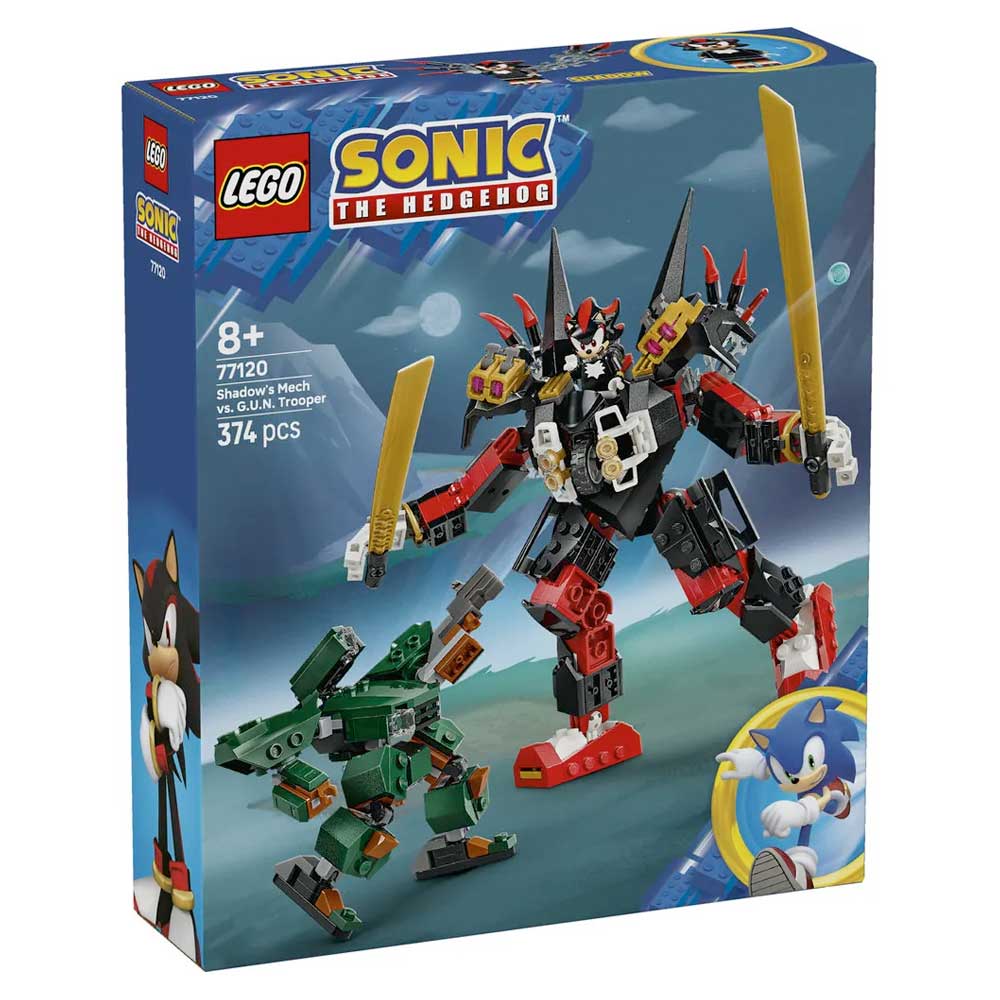 Lego Sonic the HedgehogShadow's Mech vs. G.U.N. Trooper