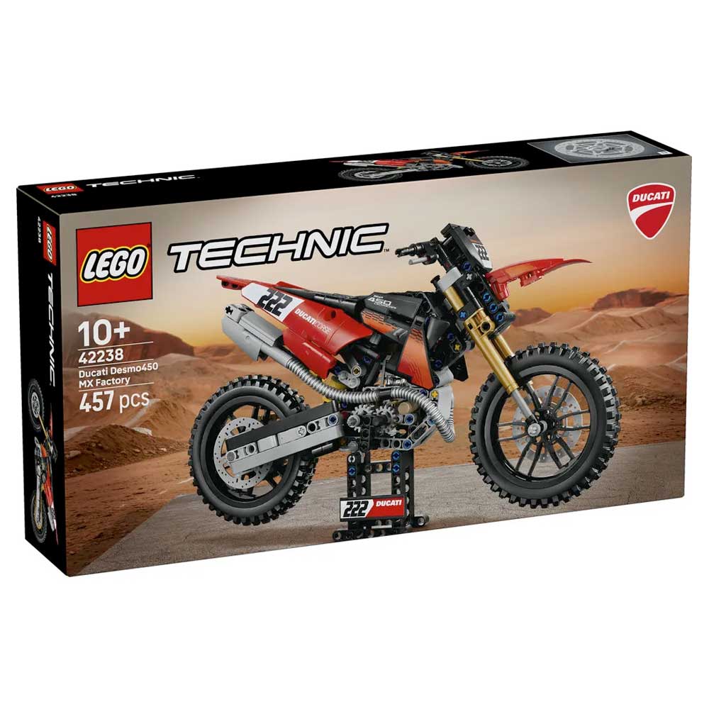 Lego Technic Ducati Desmo450 MX Factory Motorcycle