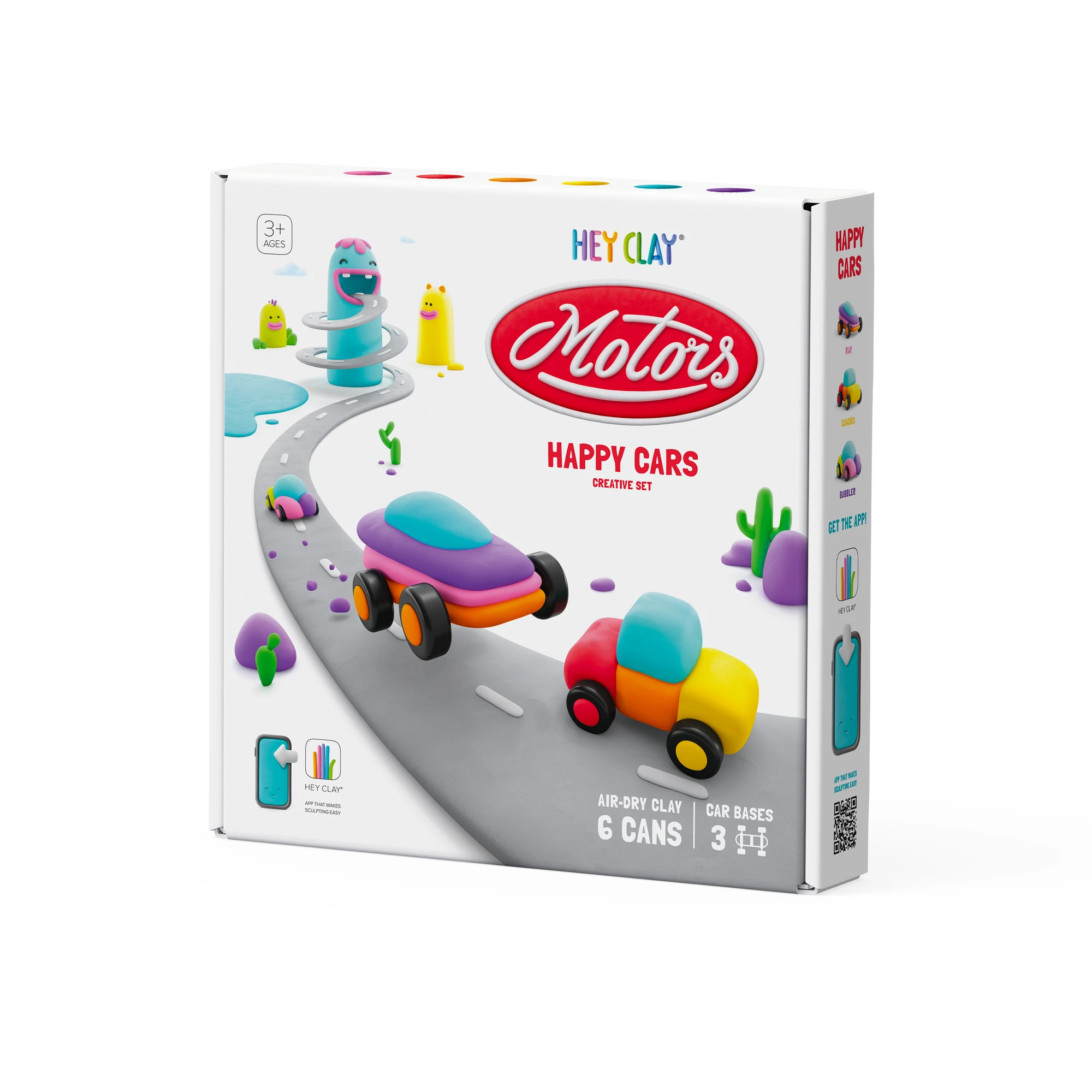 Heyclay Happy Cars, series Motors, 6 cans