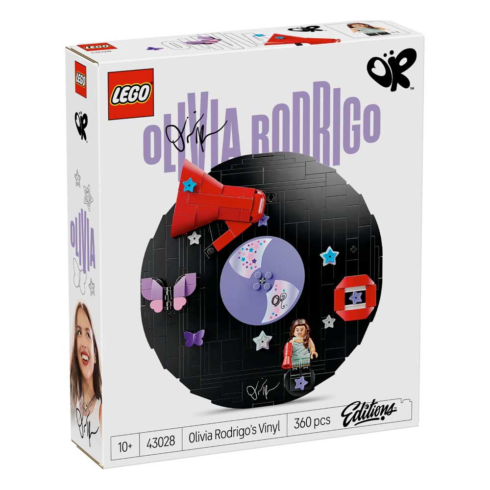 Lego Editions Olivia Rodrigo's Vinyl