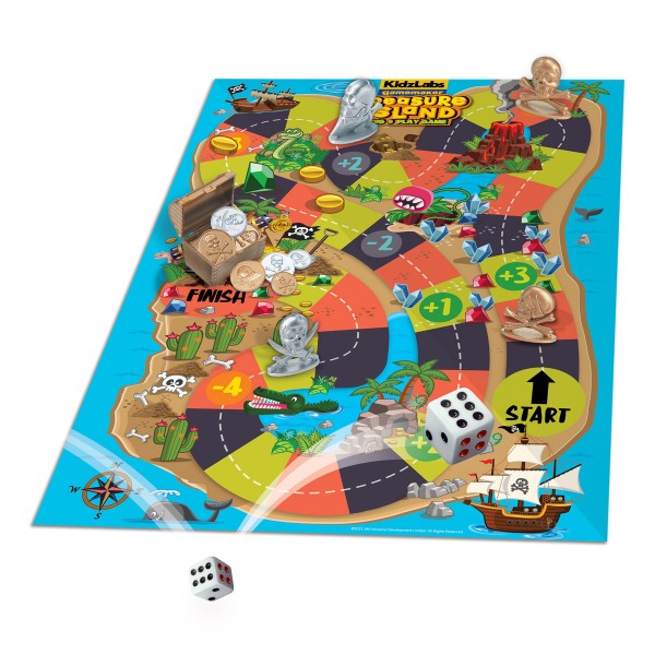 4M Kidz Labs Treasure Island Dig & Play Game