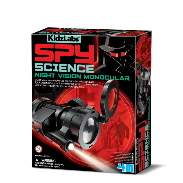 4M Kidz Labs Spy Science/Night Vision Monocular