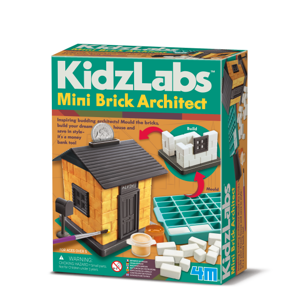 4M Kidz Labs Mini Brick Architect