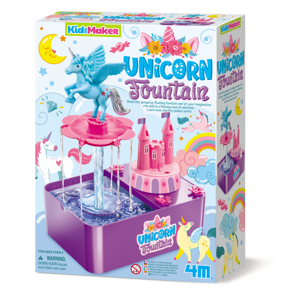 4M KidzMaker Unicorn Fountain