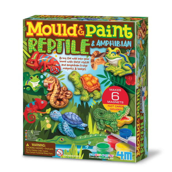 4M Mould and Paint Mould & Paint Reptile & Amphibian