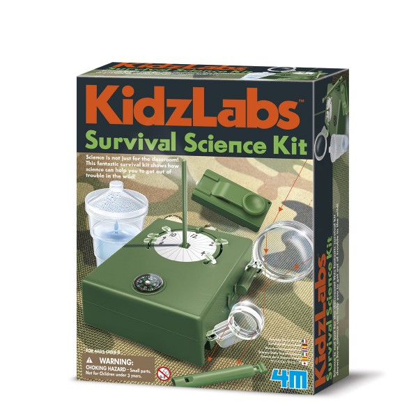 4M KidzLabs Survival Science Kit
