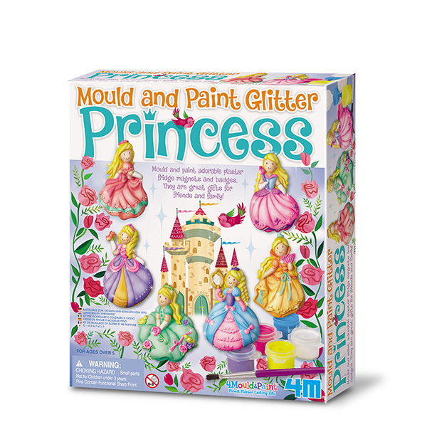 4M Mould & Paint Glitter Princess