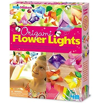 4M KidzMaker Origami Flower Lights 