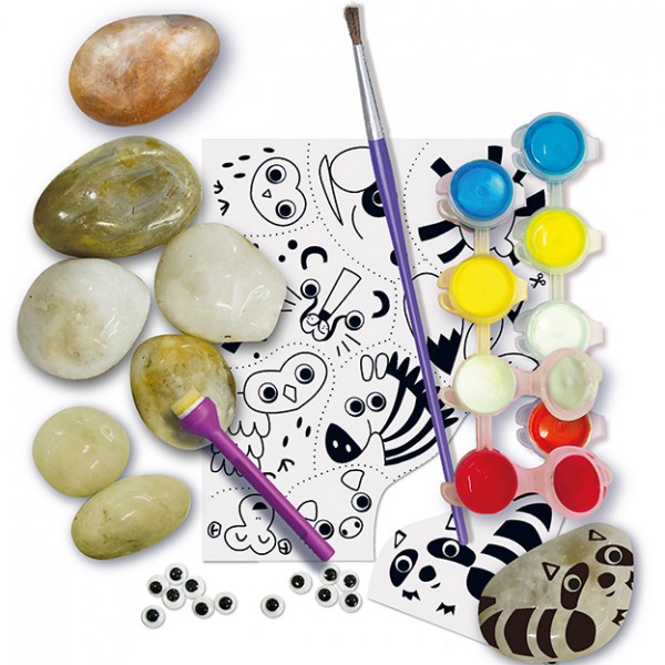 4M KidzMaker Magical Animal Rock Painting