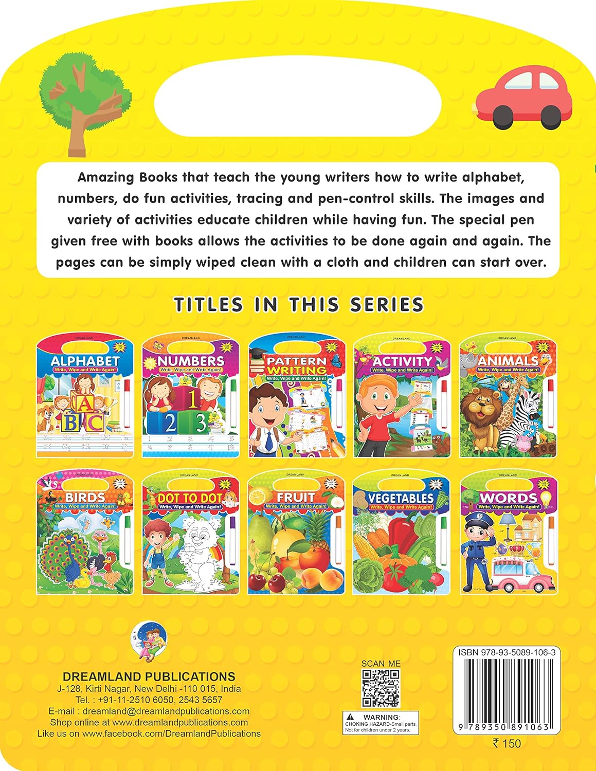 Dreamland 10. Write,Wipe & Write Again - Words