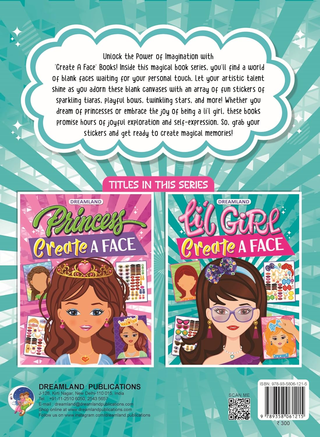 Dreamland 02. Lil Girl Create Face