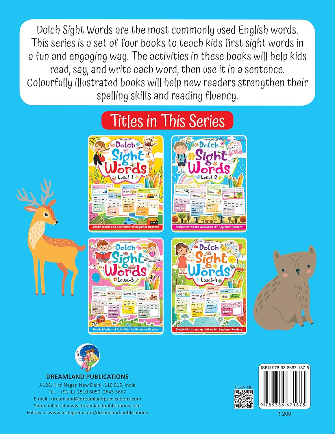 Dreamland 02. Dolch Sight Words Level - 2