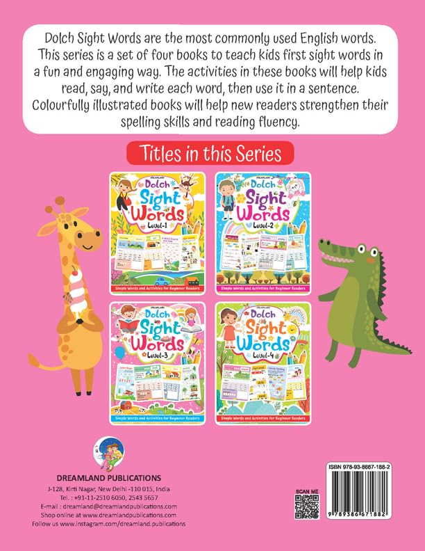 Dreamland 03. Dolch Sight Words Level - 3