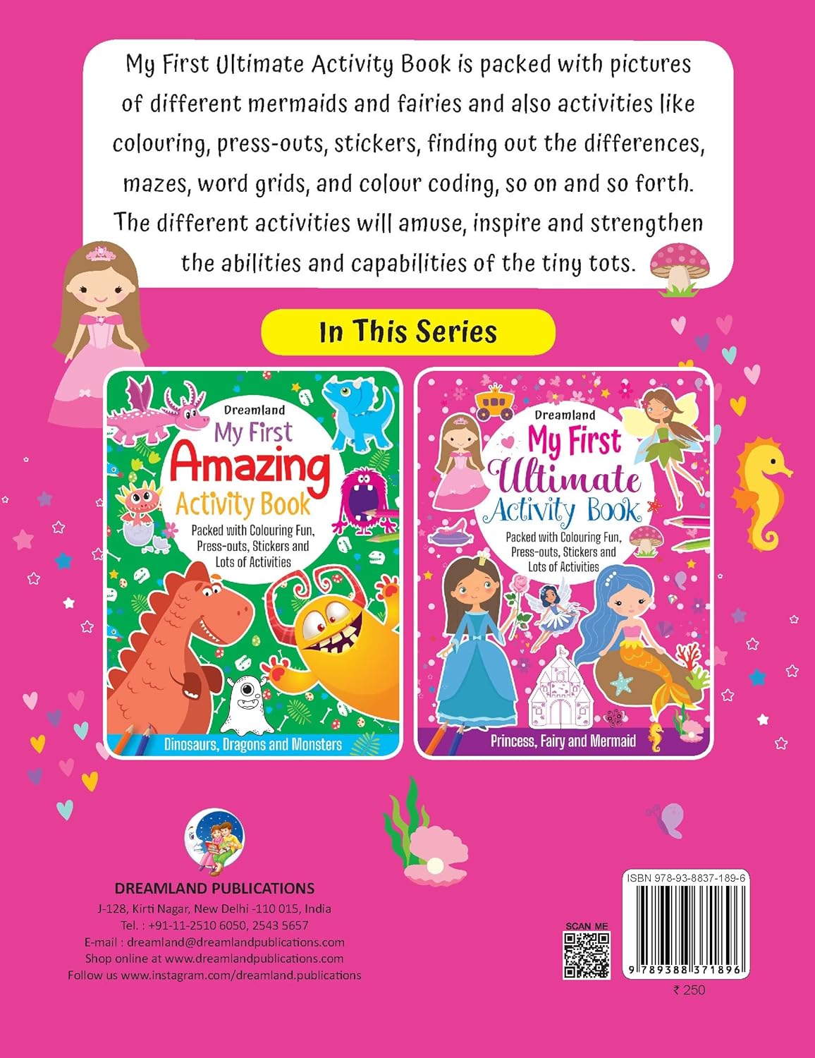 Dreamland My First Ultimate Activity Book