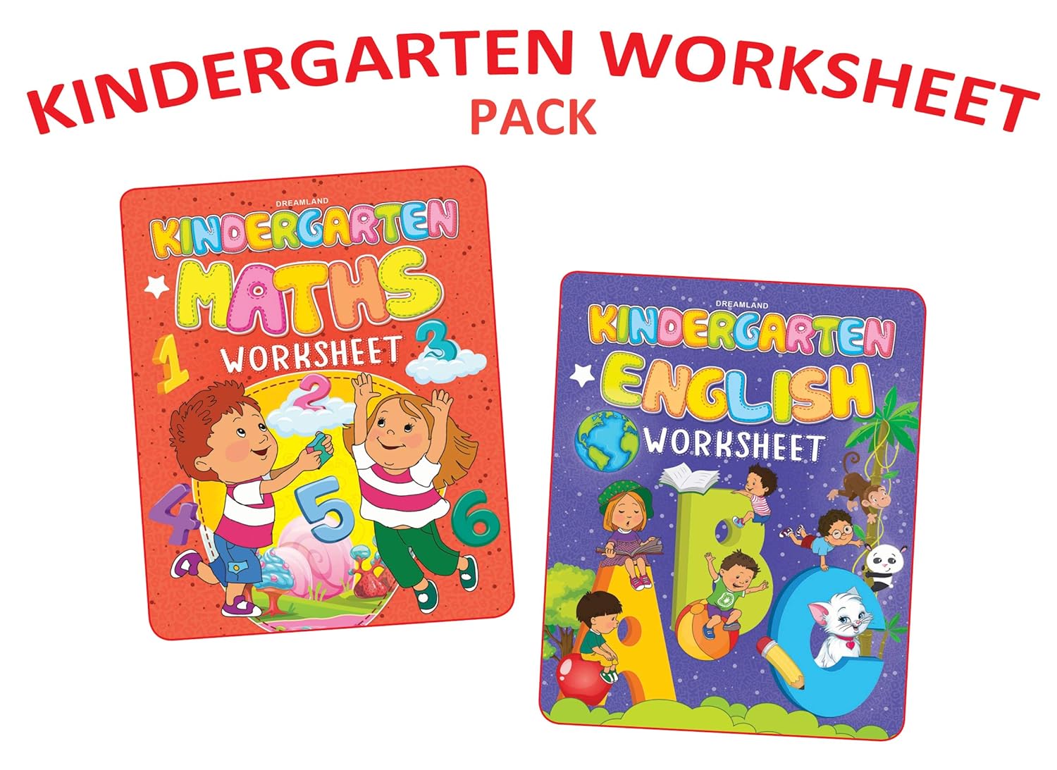 Dreamland Kindergarten Worksheets Pack (2 Titles)