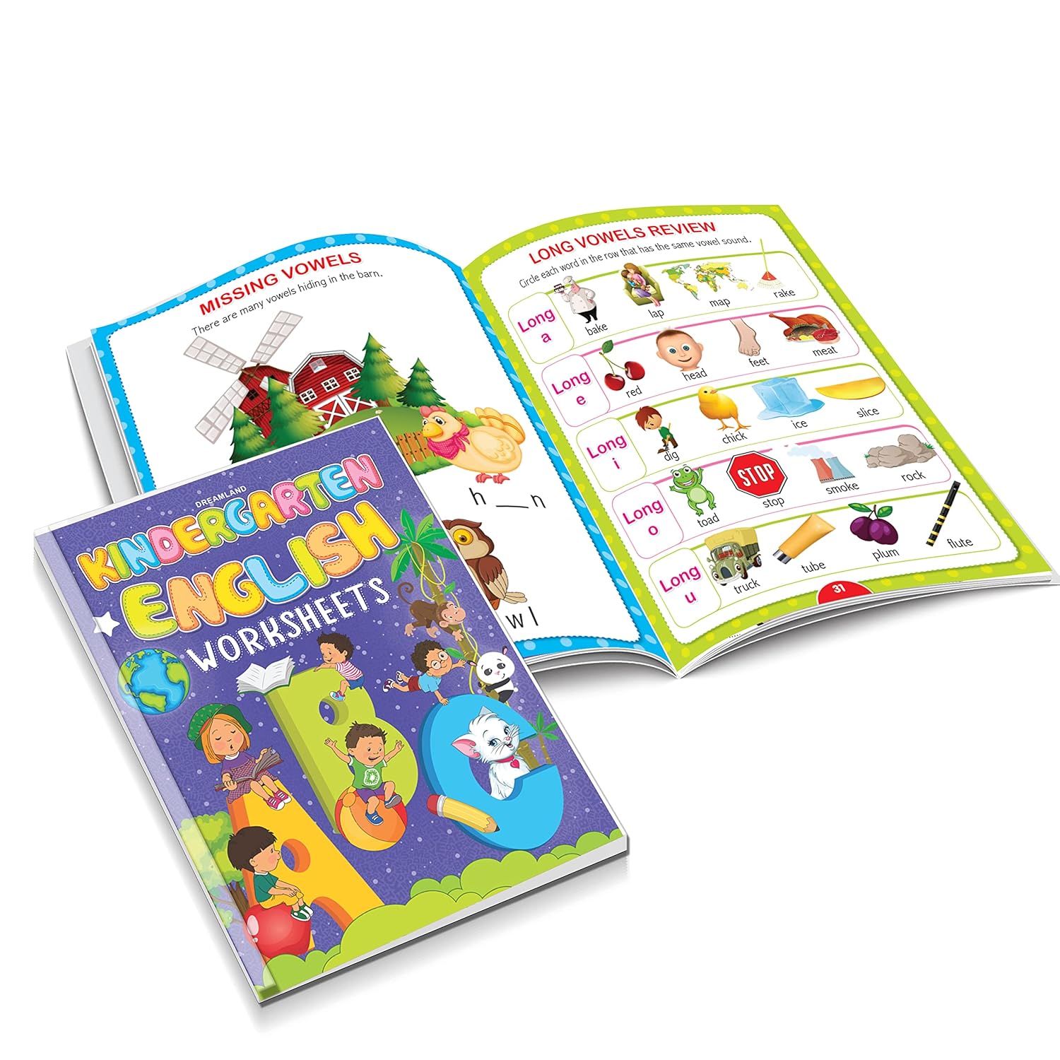 Dreamland Kindergarten Worksheets Pack (2 Titles)