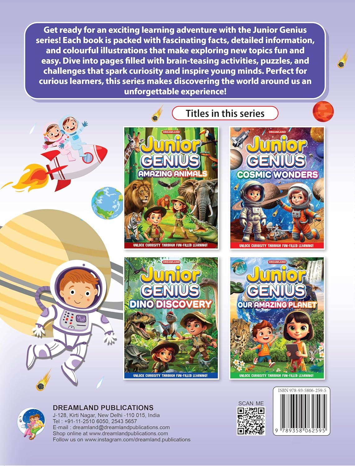 Dreamland 03. Junior Genius Cosmic Wonders