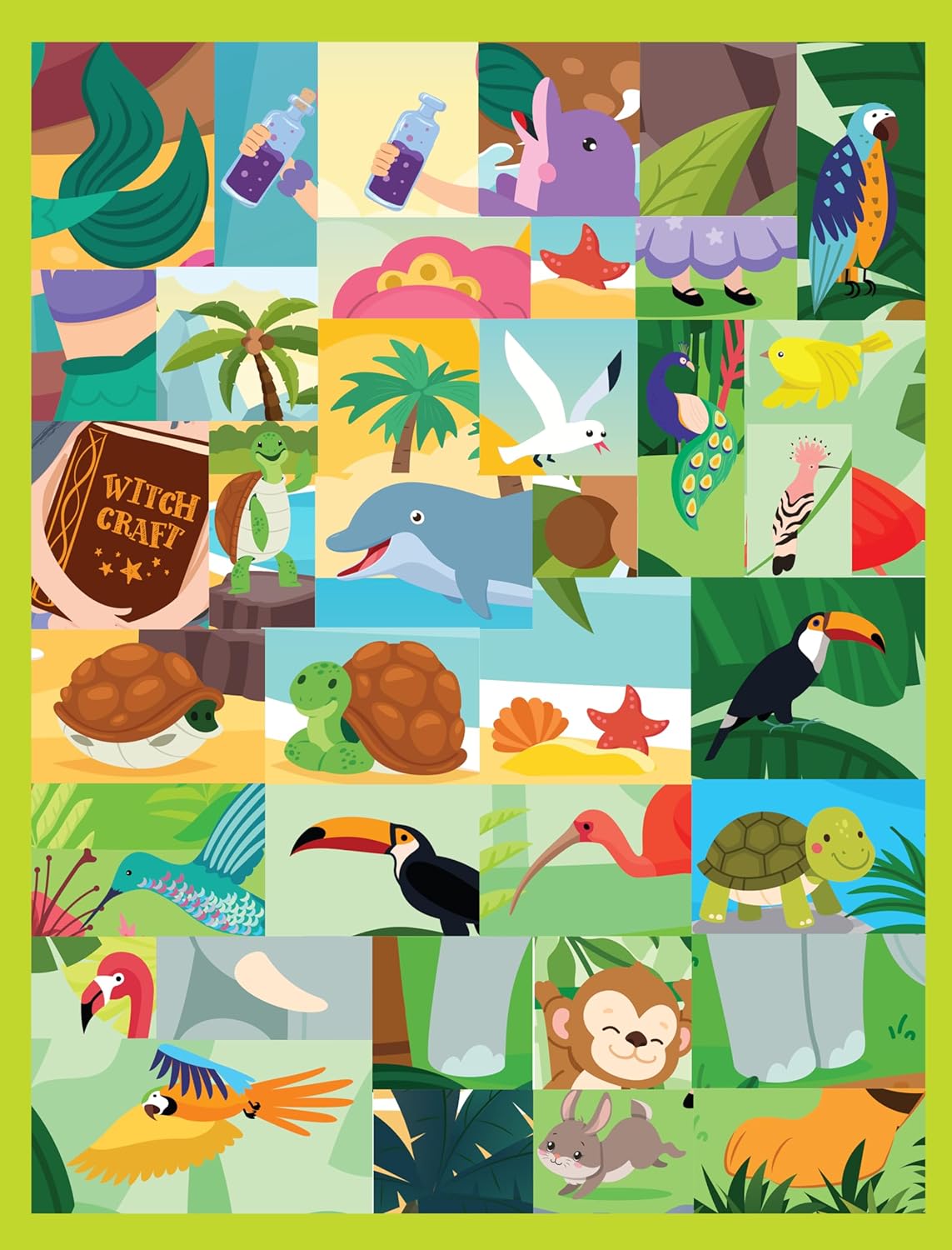 Dreamland 04. Pixel Sticker - Curious Mermaid