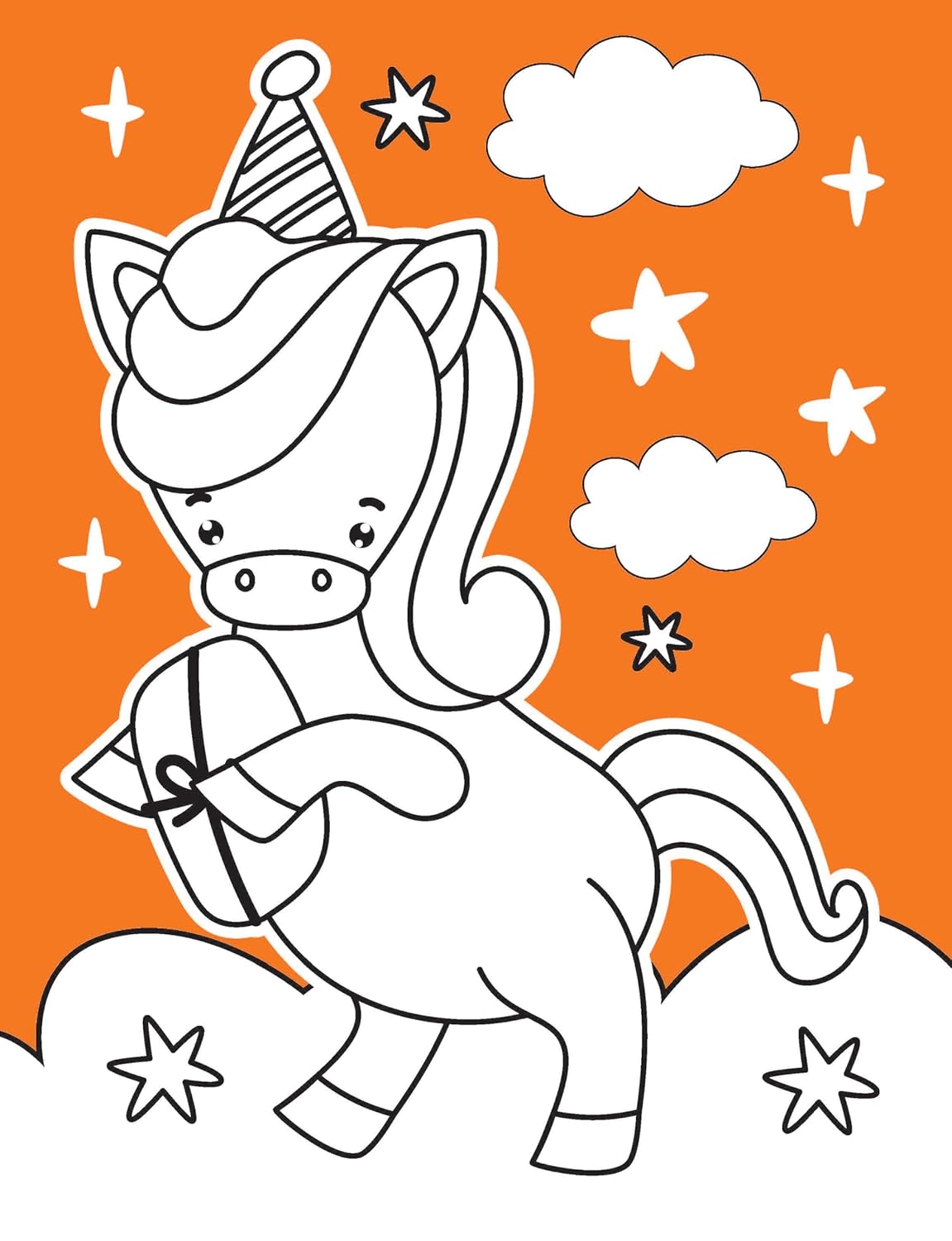 Dreamland 01. Neon Colour & Stk. Dots - Unicorn