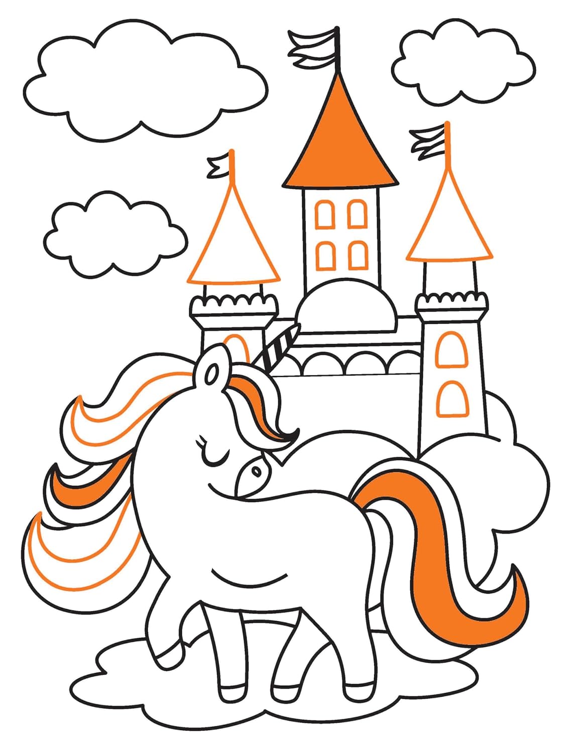 Dreamland 01. Neon Colour & Stk. Dots - Unicorn