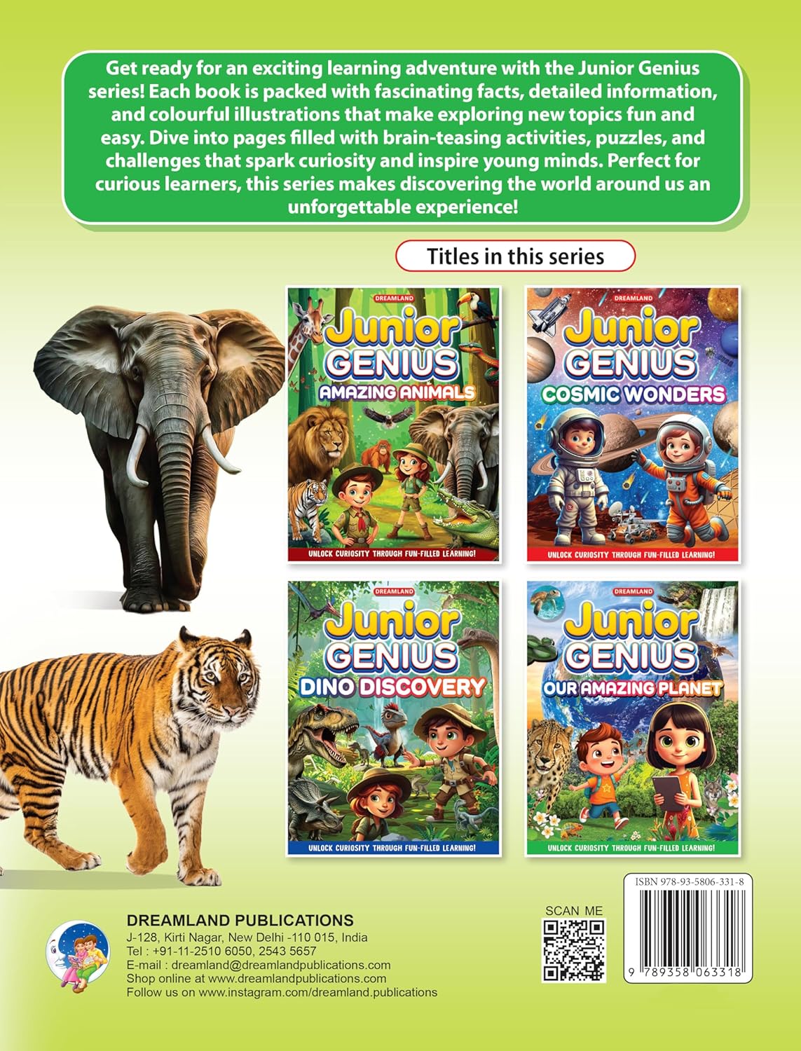 Dreamland 04. Junior Genius Amazing Animals