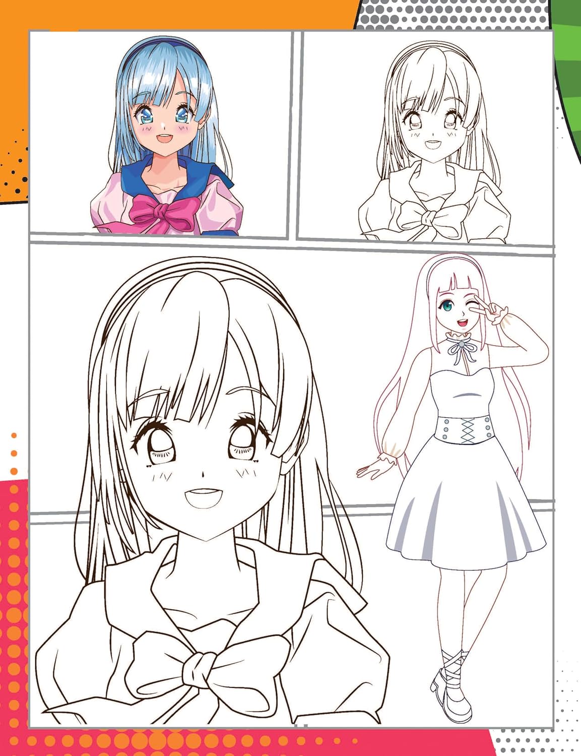 Dreamland 01. Colour Your Own Manga - 1