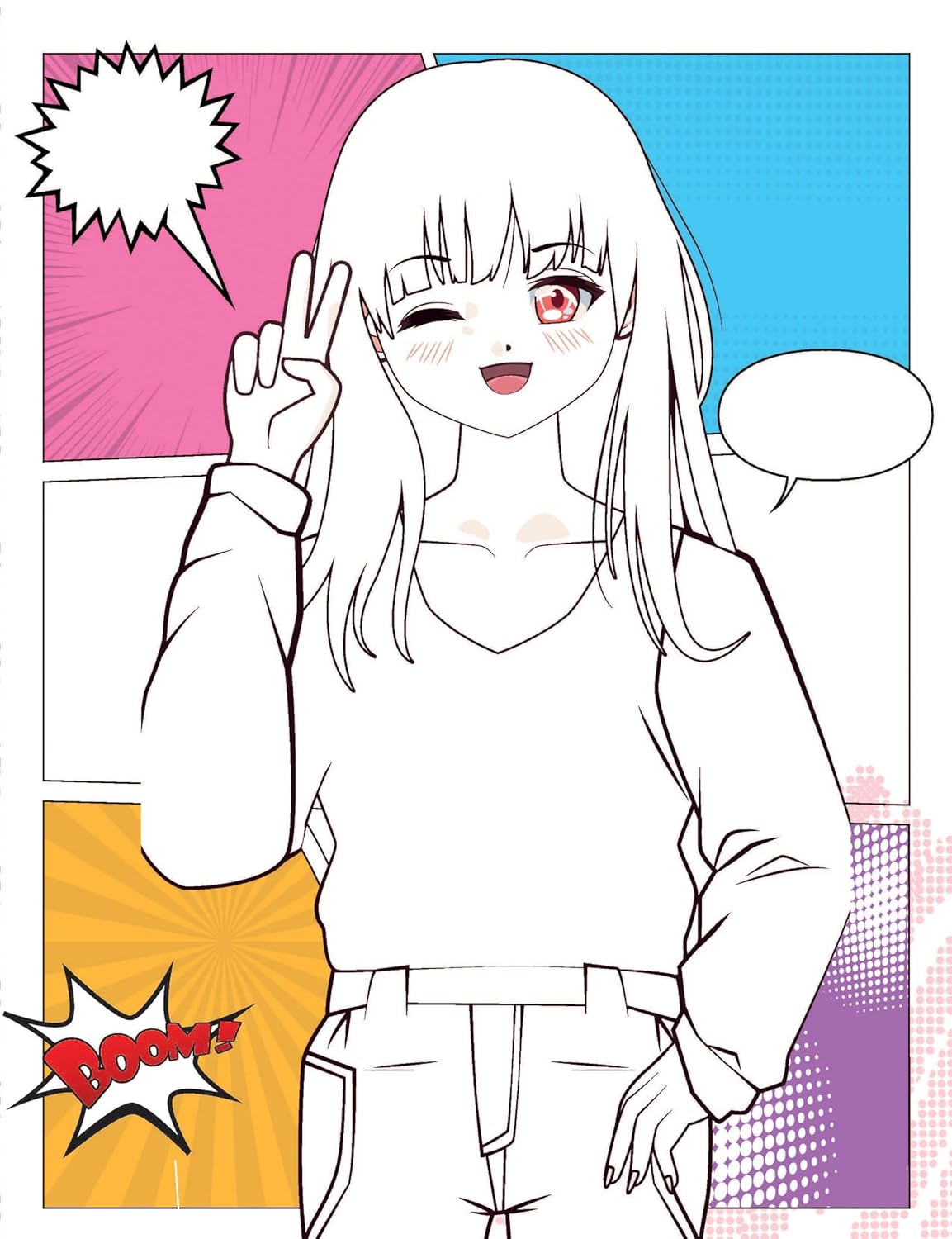 Dreamland 01. Colour Your Own Manga - 1