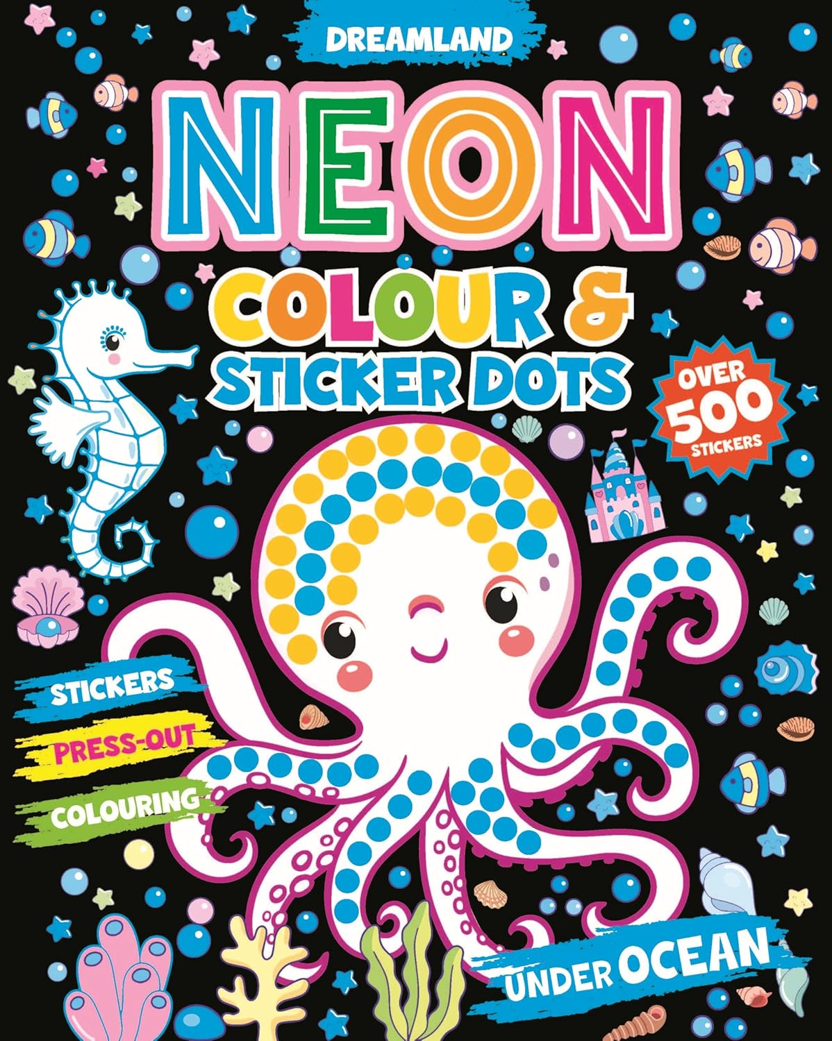 Dreamland 03. Neon Colour & Stk. Dots - Under Ocean