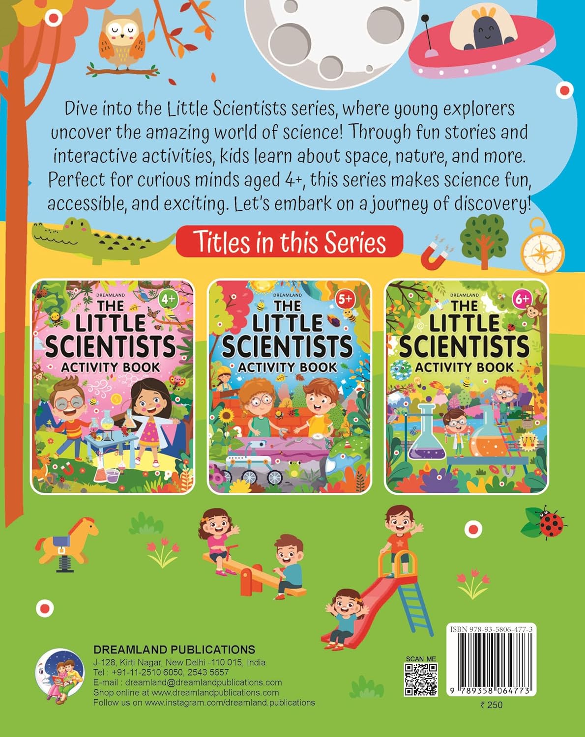Dreamland 02. The Little Scientists Activity Book - 5+