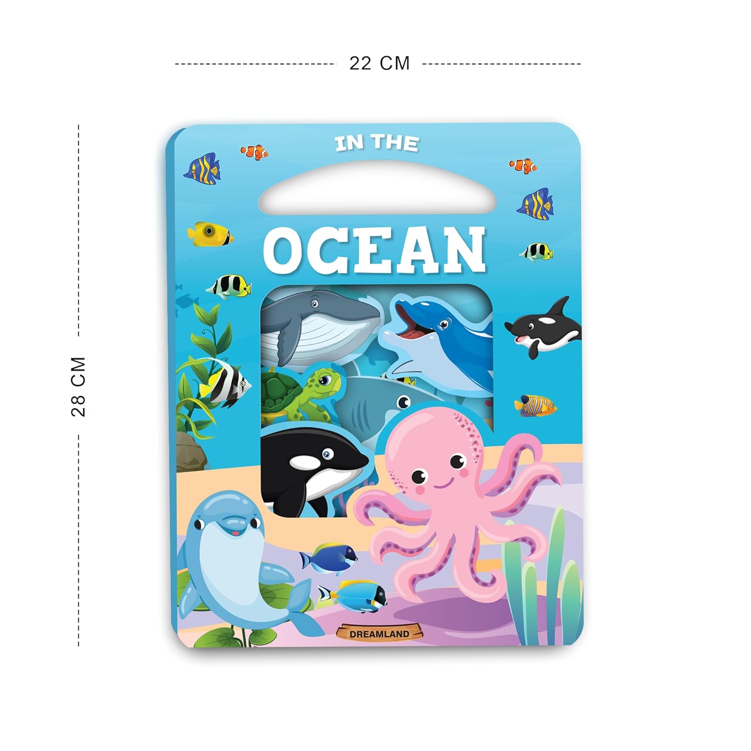 Dreamland 04. Window Cut-Board Book - In The Ocean