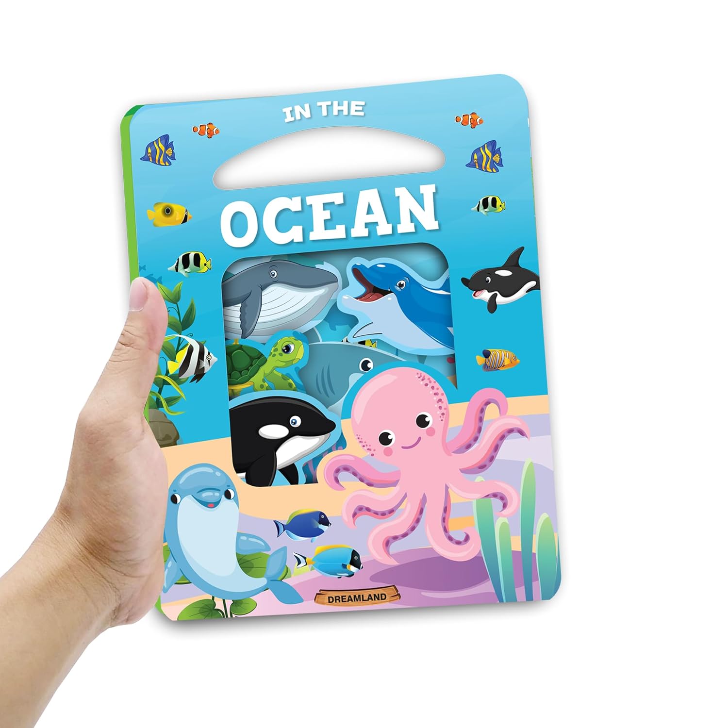 Dreamland 04. Window Cut-Board Book - In The Ocean