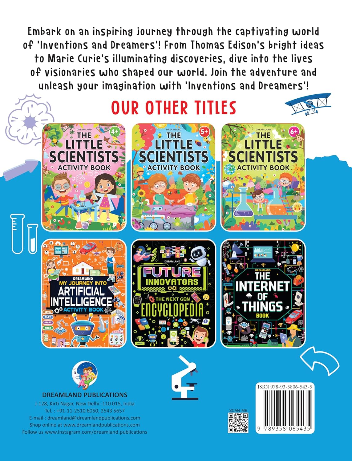 Dreamland 01. Inventors And Dreamers Activity Book