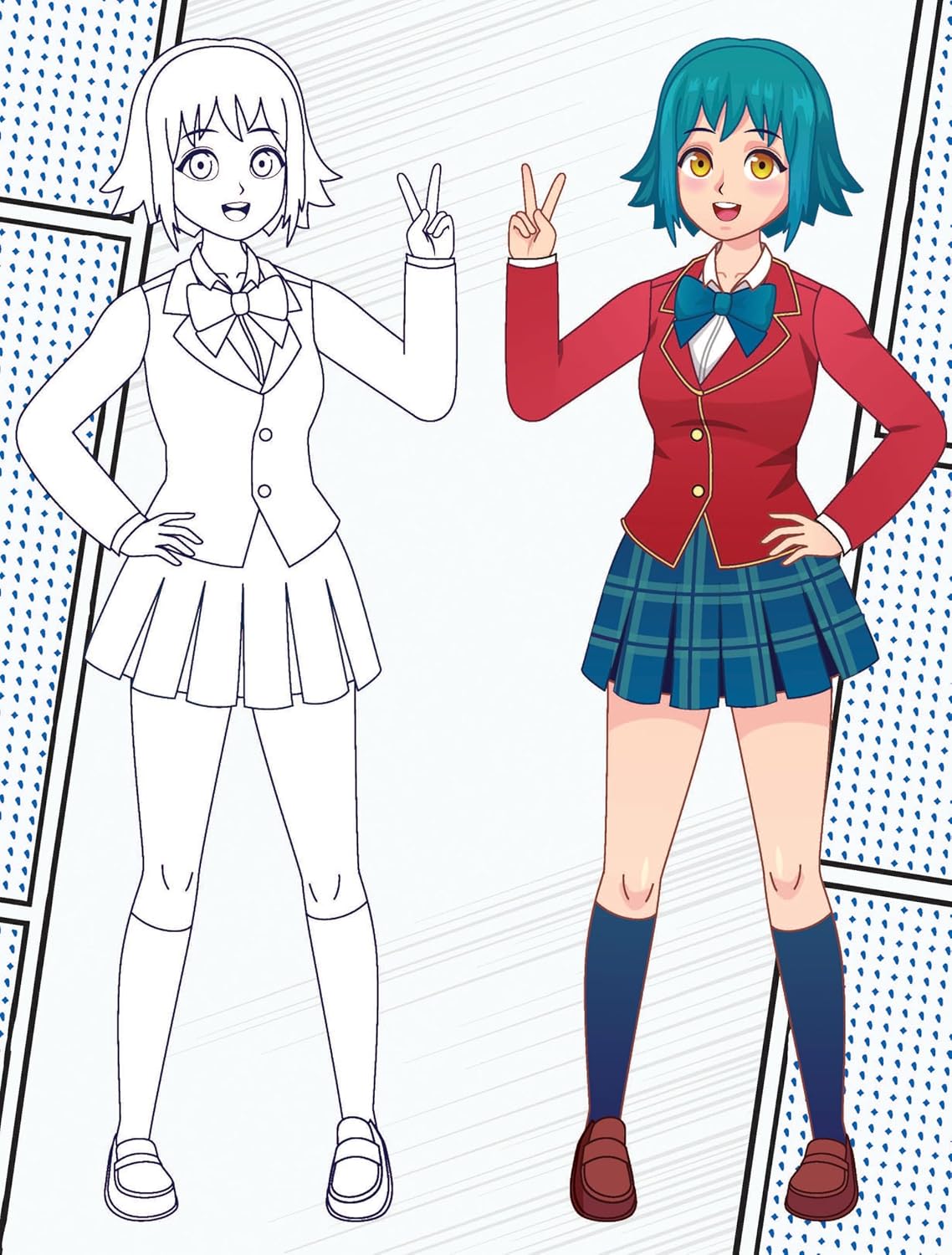 Dreamland 02. Colour Your Own Manga - 2