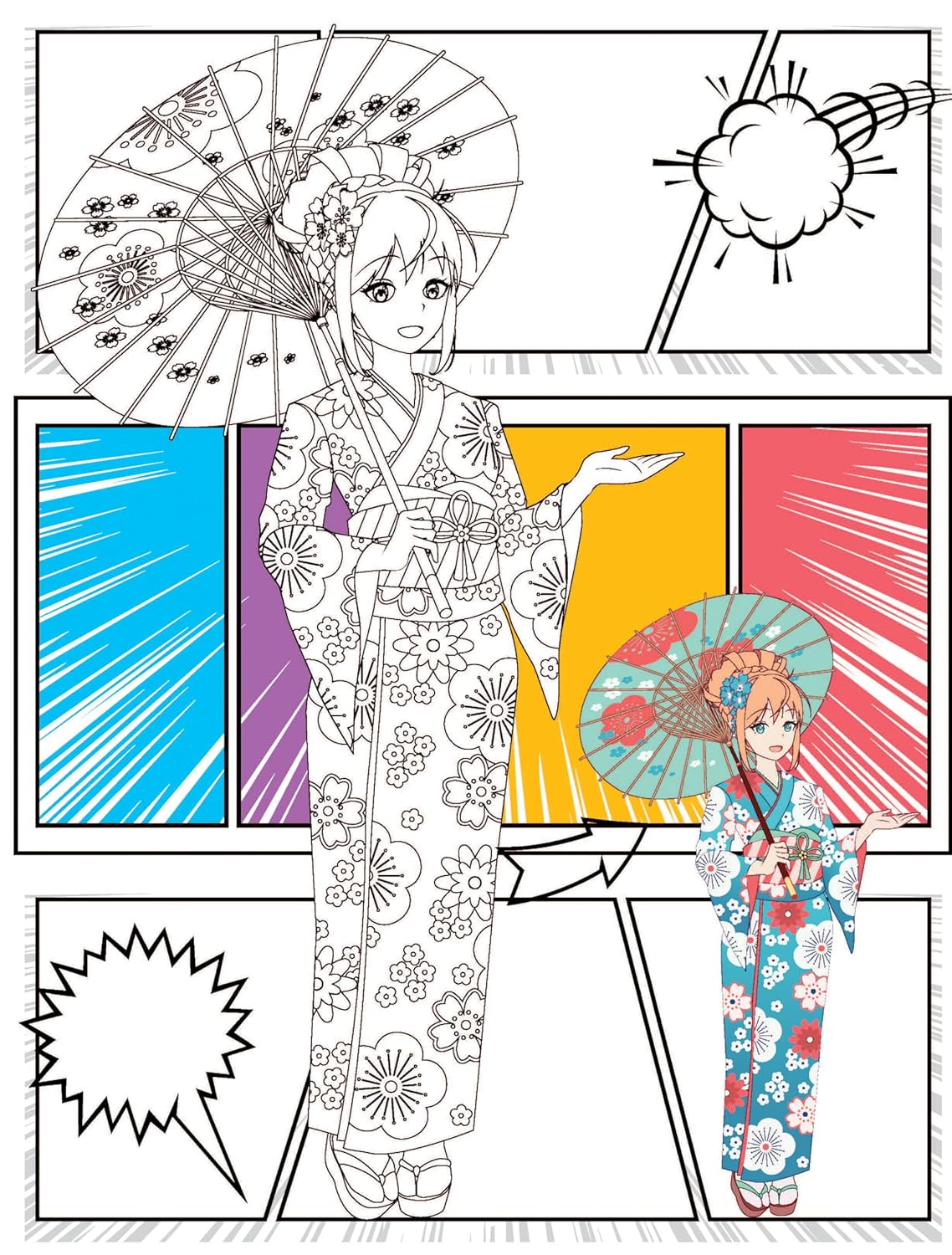 Dreamland 02. Colour Your Own Manga - 2