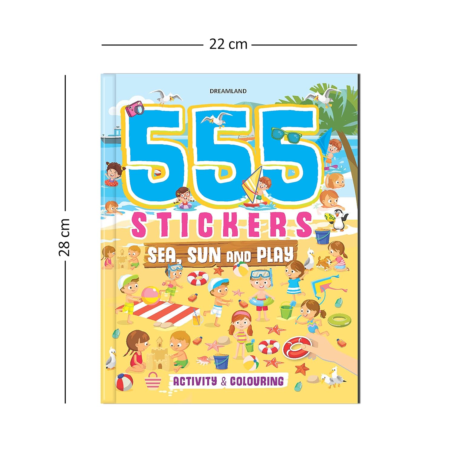 Dreamland 02. 555 Stickers Sea, Sun And Play