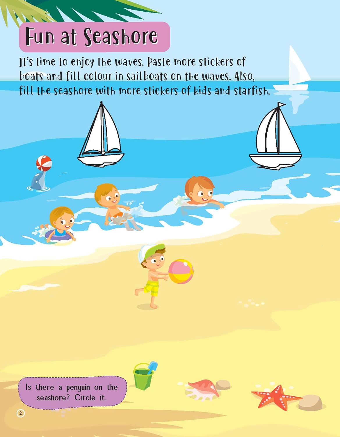 Dreamland 02. 555 Stickers Sea, Sun And Play