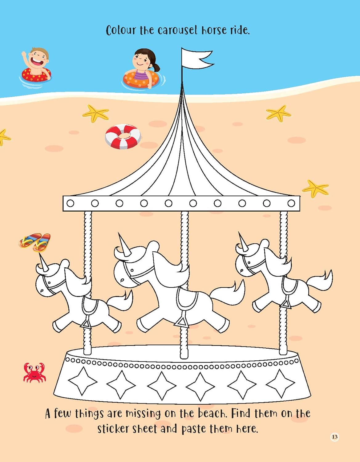 Dreamland 02. 555 Stickers Sea, Sun And Play