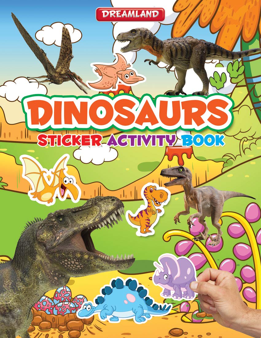 Dreamland 01. Sticker Activity Book - Dinosaurs