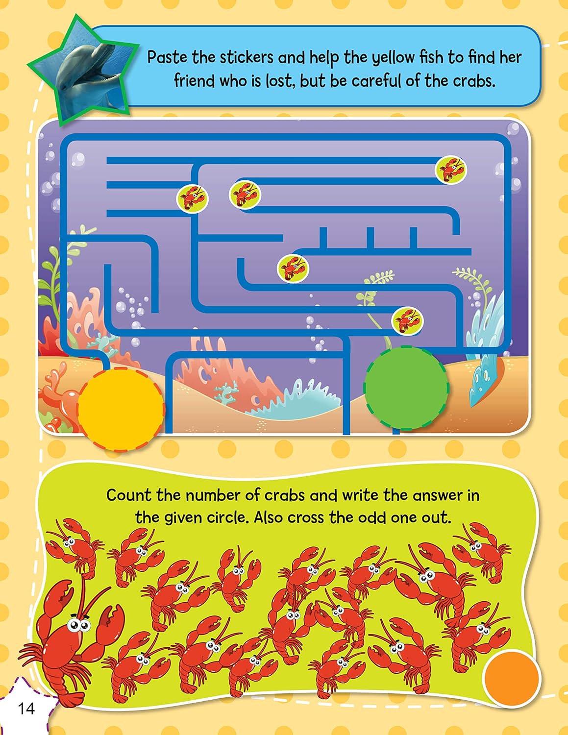 Dreamland 02. Sticker Activity Book - Under The Sea
