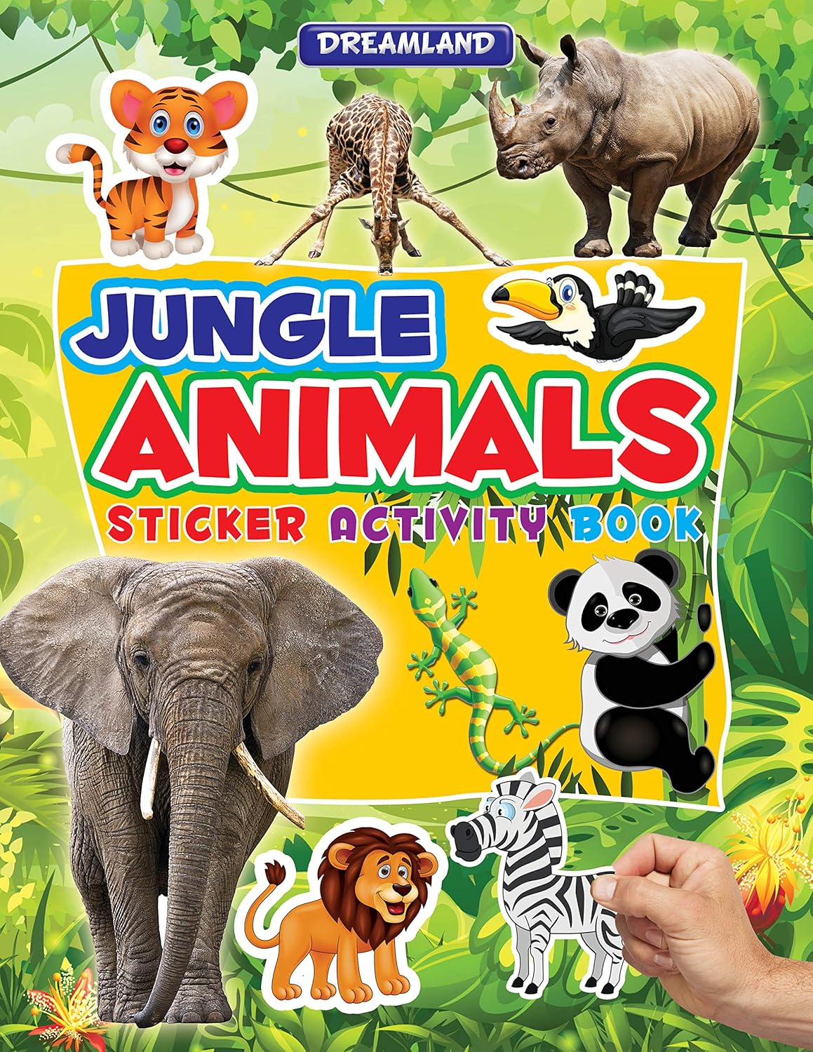 Dreamland 03. Sticker Activity Book - Jungle Animals