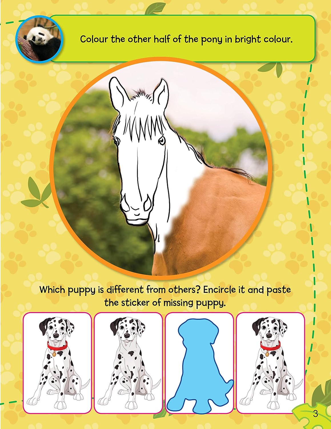 Dreamland 03. Sticker Activity Book - Jungle Animals