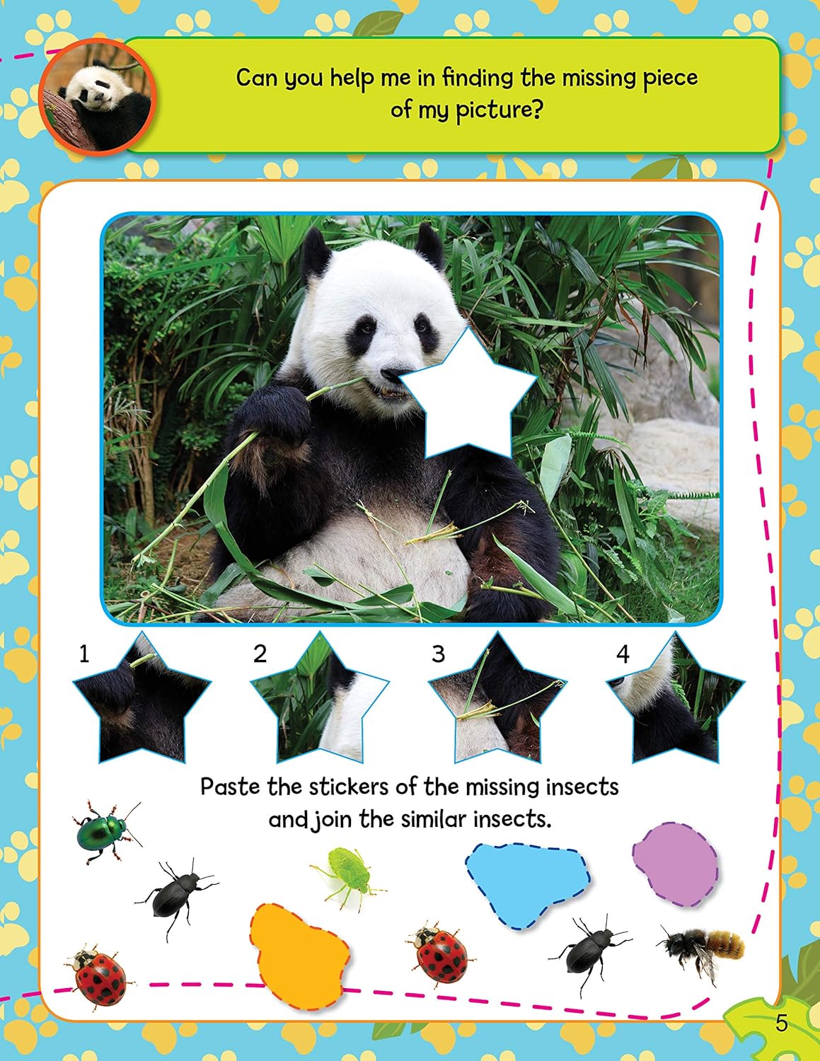 Dreamland 03. Sticker Activity Book - Jungle Animals