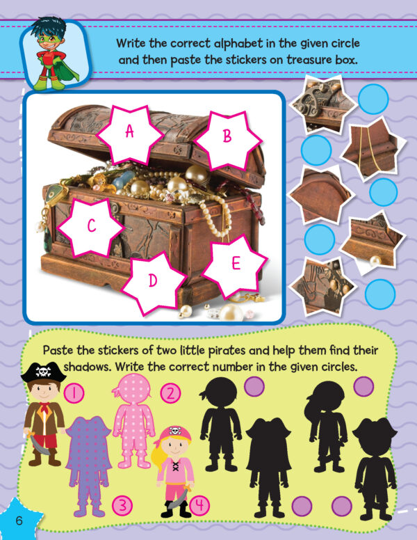 Dreamland 04. Sticker Activity Book - Boys'