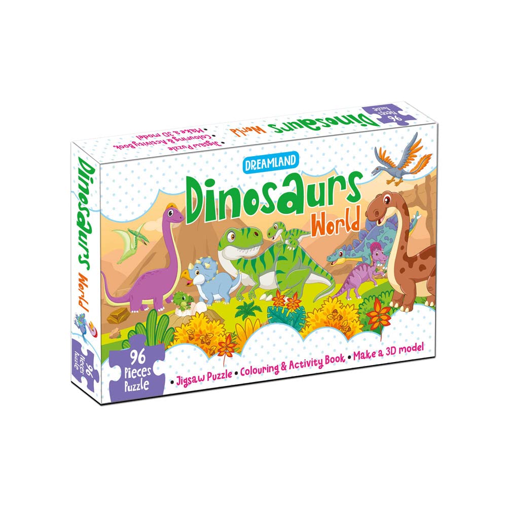 Dreamland 01. Educational Puzzles - Dinosaurs World