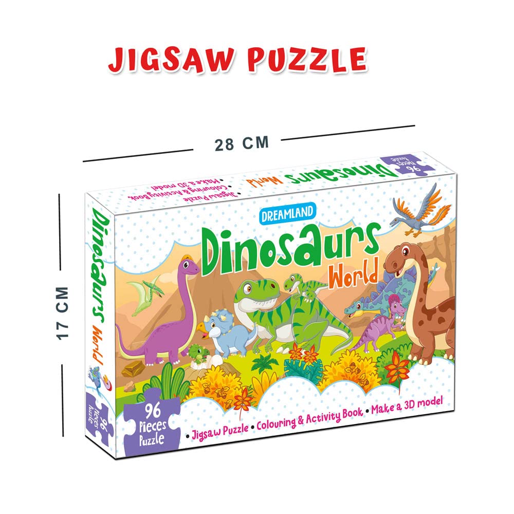 Dreamland 01. Educational Puzzles - Dinosaurs World