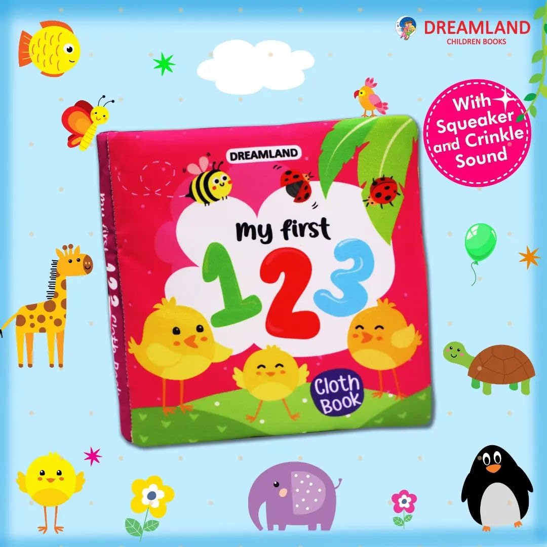 Dreamland 02. Cloth Book - My First 123