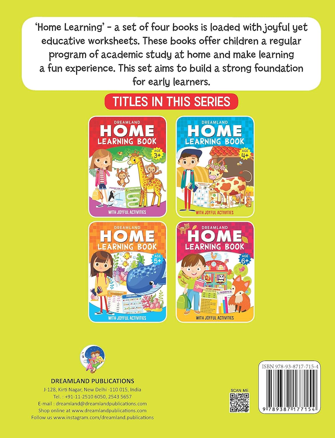 Dreamland 02. Home Learning Book - Age 4+