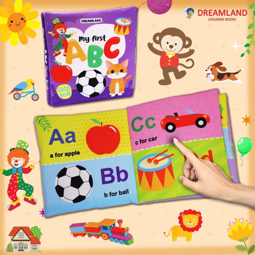 Dreamland 01. Cloth Book - My First Abc
