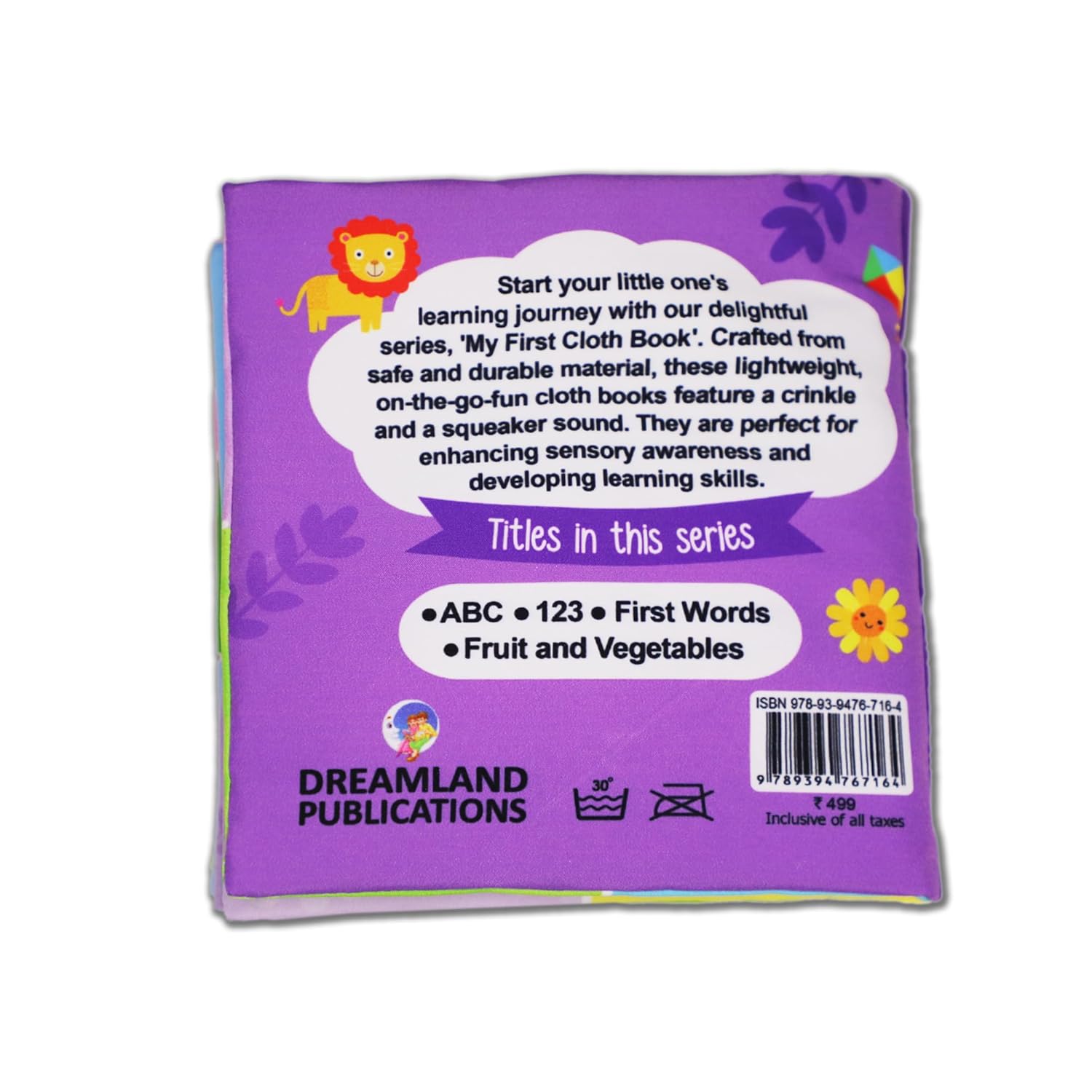 Dreamland 01. Cloth Book - My First Abc