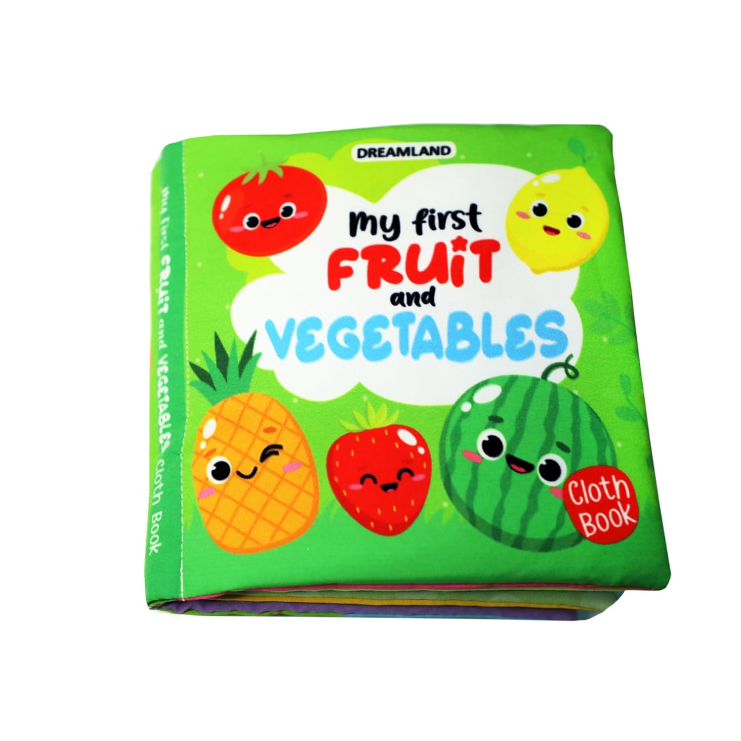 Dreamland 04. Cloth Book - My First Fruit & Vegetables